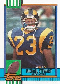 1990 Topps #83 Michael Stewart Front