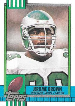 1990 Topps #88 Jerome Brown Front