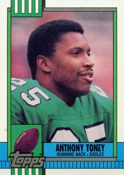 1990 Topps #90 Anthony Toney Front