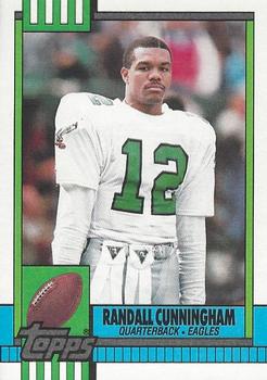 1990 Topps #93 Randall Cunningham Front