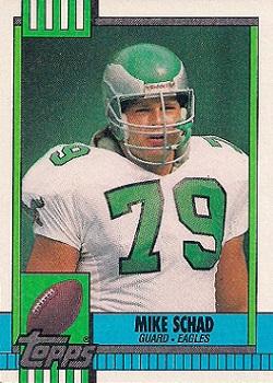 1990 Topps #100 Mike Schad Front