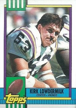 1990 Topps #102 Kirk Lowdermilk Front