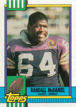 1990 Topps #104 Randall McDaniel Front