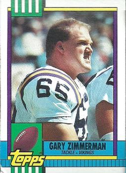 1990 Topps #107 Gary Zimmerman Front