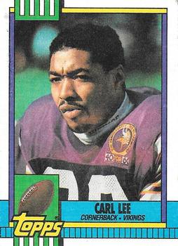 1990 Topps #110 Carl Lee Front