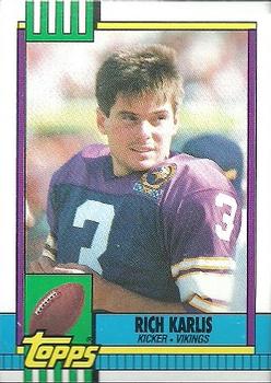1990 Topps #116 Rich Karlis Front