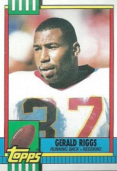 1990 Topps #122 Gerald Riggs Front