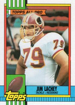 1990 Topps #129 Jim Lachey Front