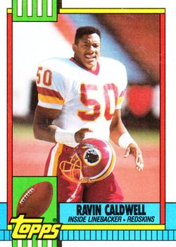 1990 Topps #131 Ravin Caldwell Front