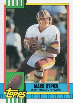 1990 Topps #133 Mark Rypien Front