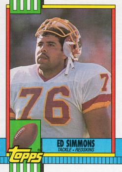 1990 Topps #134 Ed Simmons Front