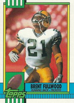 1990 Topps #145 Brent Fullwood Front