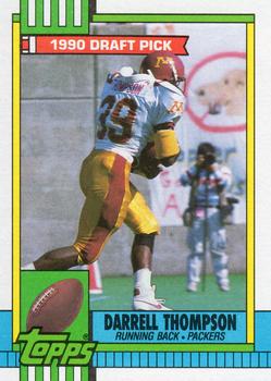 1990 Topps #155 Darrell Thompson Front