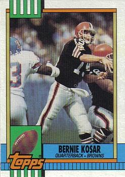 1990 Topps #163 Bernie Kosar Front