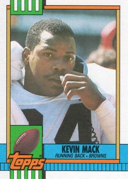 1990 Topps #165 Kevin Mack Front