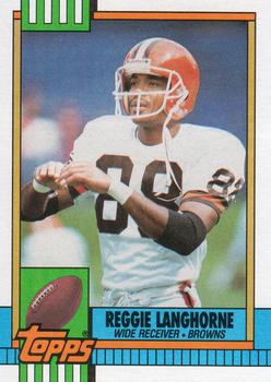 1990 Topps #171 Reggie Langhorne Front