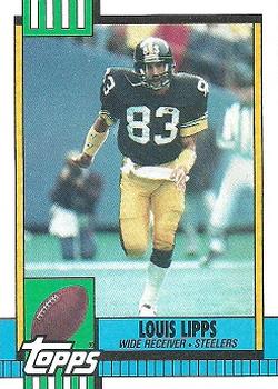 1990 Topps #184 Louis Lipps Front