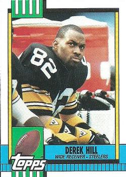 1990 Topps #187 Derek Hill Front