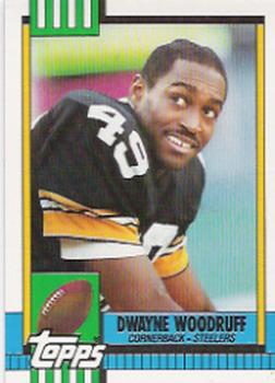 1990 Topps #189 Dwayne Woodruff Front