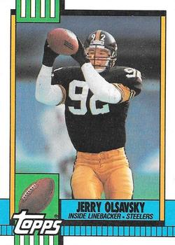 1990 Topps #191 Jerry Olsavsky Front