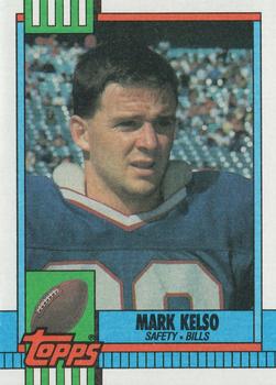 1990 Topps #196 Mark Kelso Front