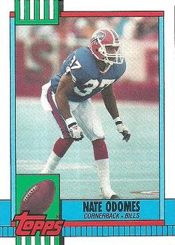 1990 Topps #198 Nate Odomes Front