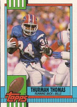 1990 Topps #206 Thurman Thomas Front