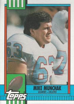 1990 Topps #214 Mike Munchak Front