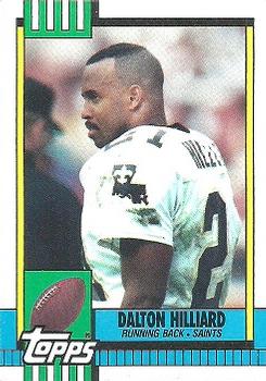1990 Topps #232 Dalton Hilliard Front