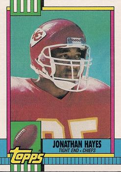 1990 Topps #252 Jonathan Hayes Front