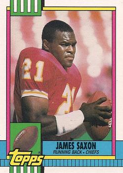 1990 Topps #259 James Saxon Front