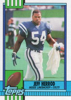 1990 Topps #306 Jeff Herrod Front