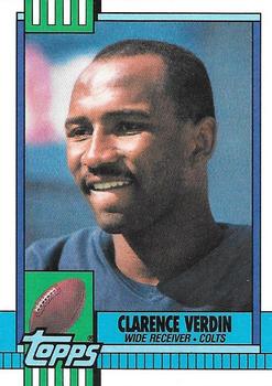 1990 Topps #307 Clarence Verdin Front