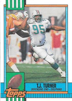 1990 Topps #331 T.J. Turner Front