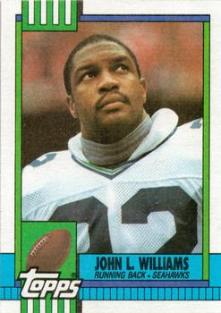 1990 Topps #339 John L. Williams Front