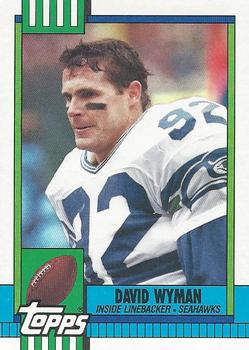 1990 Topps #340 David Wyman Front