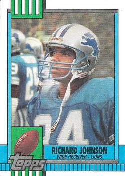 1990 Topps #350 Richard Johnson Front