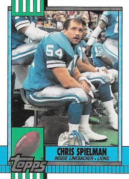 1990 Topps #353 Chris Spielman Front