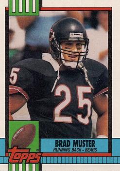 1990 Topps #372 Brad Muster Front
