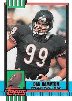 1990 Topps #377 Dan Hampton Front