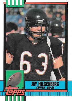1990 Topps #378 Jay Hilgenberg Front