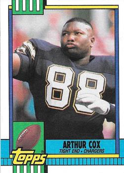 1990 Topps #397 Arthur Cox Front
