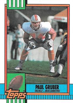 1990 Topps #406 Paul Gruber Front