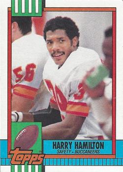 1990 Topps #410 Harry Hamilton Front