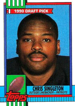 1990 Topps #416 Chris Singleton Front
