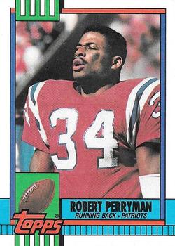 1990 Topps #420 Robert Perryman Front