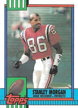 1990 Topps #423 Stanley Morgan Front