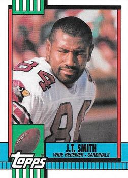 1990 Topps #438 J.T. Smith Front
