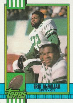 1990 Topps #451 Erik McMillan Front
