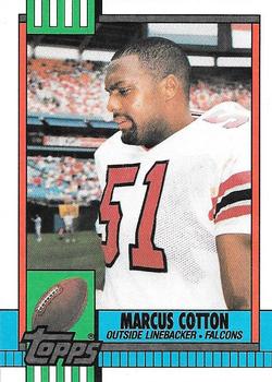 1990 Topps #480 Marcus Cotton Front